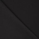 Einfarbig Schwarz Stretch Gabardine Stretch Stoff Schwarz - Ribes y Casals