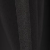 Einfarbig Schwarz Stretch Gabardine Stretch Stoff Schwarz - Ribes y Casals