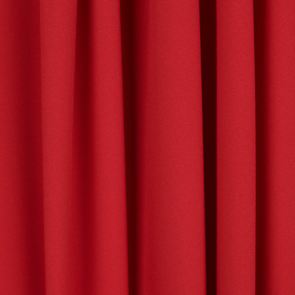 Einfarbiger Stretch-Gabardine-Stoff Rot - Ribes y Casals