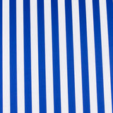 Flachgewebe blau gestreift weiß 23mm - Ribes y Casals