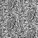 Zebra Flache Viskosetuch Weiß Schwarz - Ribes y Casals