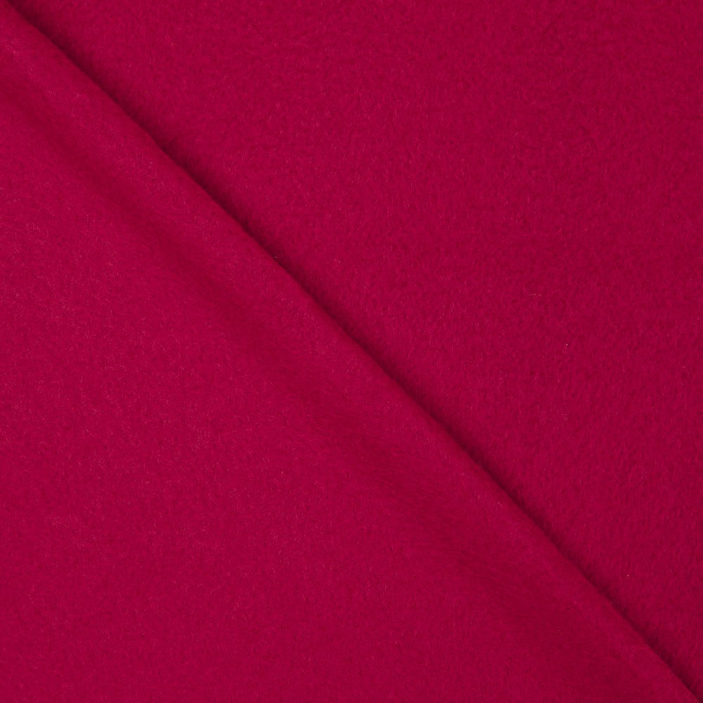 Flanellstoff-Reste in Granatrot – verschiedene Maße x Breite 150 cm - Ribes y Casals