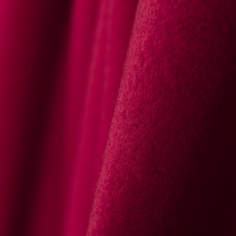Flanellstoff-Reste in Granatrot – verschiedene Maße x Breite 150 cm - Ribes y Casals