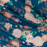 Polyester-Gewebe Canard Blumen - Ribes y Casals