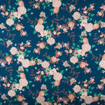 Polyester-Gewebe Canard Blumen - Ribes y Casals