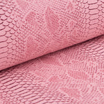 Rosa Krokodil-Kunstleder-Stoff - Ribes y Casals