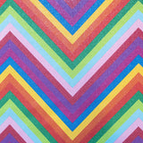 Mehrfarbiger Kunstleder-Stoff Pfeile Multicolour - Ribes y Casals