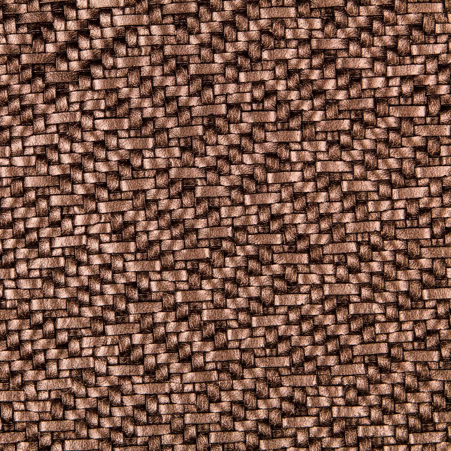 Geflochtenes Lackkunstleder Bronze - Ribes y Casals