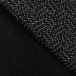 Geflochtener Lack-Kunstleder-Stoff Schwarz - Ribes y Casals