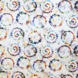 Popeline Baumwoll-Popeline-Stoff Multicolour Stones - Ribes y Casals