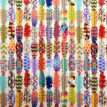Popeline Baumwolle Popeline Federn Mosaik Multicolour - Ribes y Casals