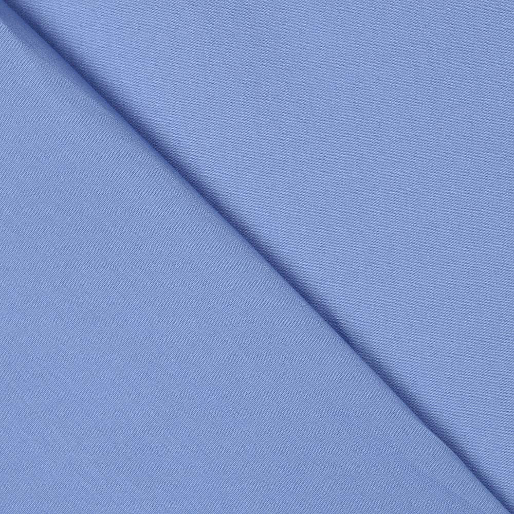 Popeline Baumwolle-Elasthan Blau - Ribes y Casals