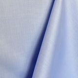 Popeline-Stoff Oxford-Hemd Blau - Ribes y Casals