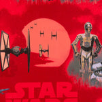 Chewbacca Rotes Popeline-Tuch - Ribes y Casals