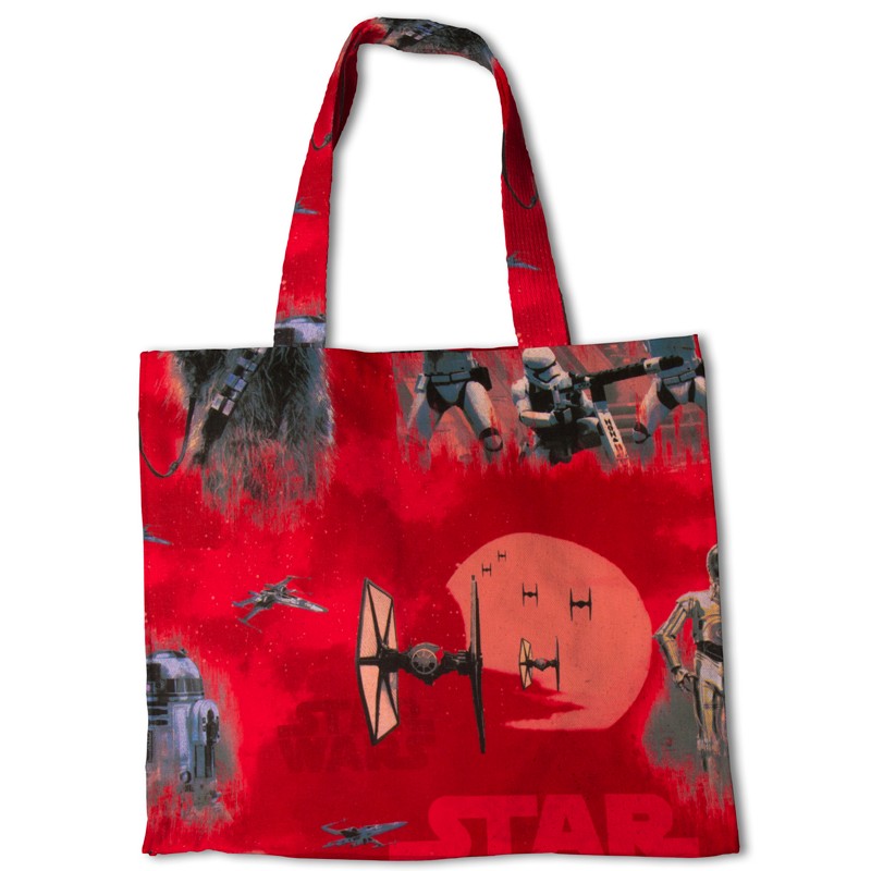 Chewbacca Rotes Popeline-Tuch - Ribes y Casals