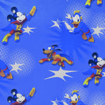 Disney Donald Blau Denim Popeline-Stoff - Ribes y Casals