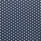 Sterne Popeline-Stoff Navy Hintergrund - Ribes y Casals