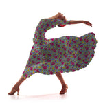 Flamenco-Popeline-Stoff Nelke Wasser Hintergrund - Ribes y Casals