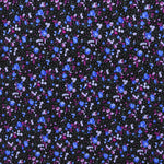 Popeline Flamenca Liberty Flor Blau Stoff - Ribes y Casals