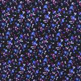 Popeline Flamenca Liberty Flor Blau Stoff - Ribes y Casals