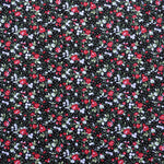 Popeline Flamenca Liberty Rote Blume Stoff - Ribes y Casals