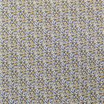 Liberty Ocker Schwarz Popeline Popeline Liberty Stoff - Ribes y Casals