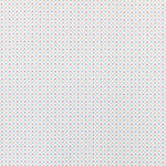 Polka Dot Popeline Stoff Blau Orange - Ribes y Casals