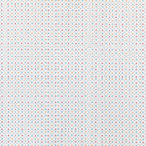 Polka Dot Popeline Stoff Blau Orange - Ribes y Casals