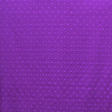 Polka Dot Stickerei Ton in Ton Cyclamen Tone Poplin Stoff - Ribes y Casals