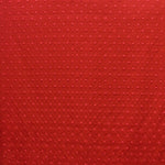Ton-in-Ton rot bestickter Polka-Dot-Popeline-Stoff - Ribes y Casals