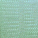 Ton-in-Ton bestickter Polka-Dot-Popeline-Stoff Water Green - Ribes y Casals