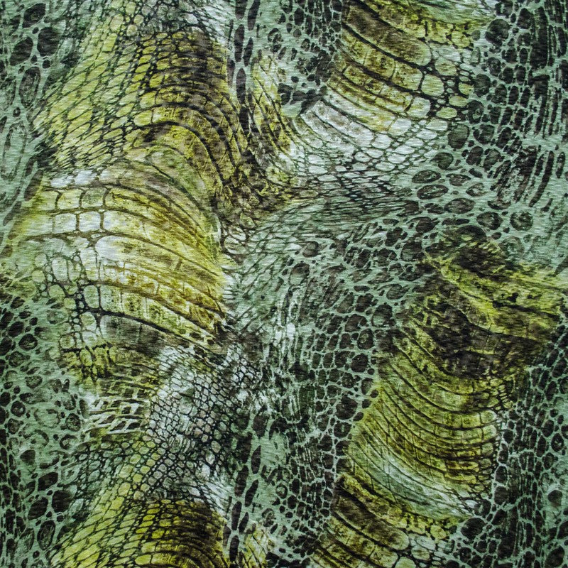 Tiergestrickter Stoff Khaki - Ribes y Casals