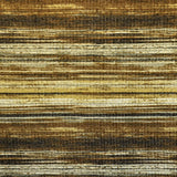 Stoff Gerippter Strickstoff Braun gestreift - Ribes y Casals