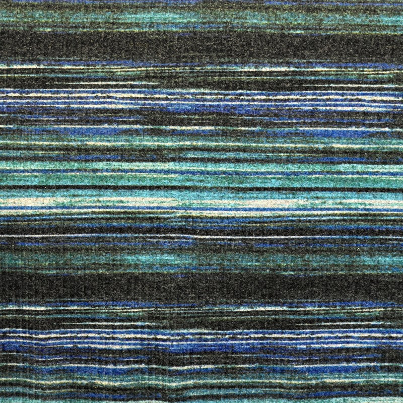 Grün gestreifte Rippenstrickware - Ribes y Casals