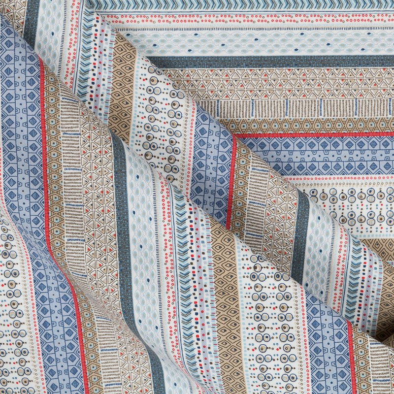 Strickfleece Nordisch Blau - Ribes y Casals