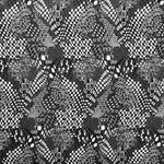 Jacquard-Strickstoff Mosaik Grau - Ribes y Casals