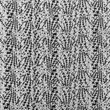 Schwarz gesprenkelt Jacquard gestrickt Stoff - Ribes y Casals