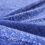 Maschenware Lamé Blau - Ribes y Casals