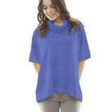 Maschenware Lamé Blau - Ribes y Casals