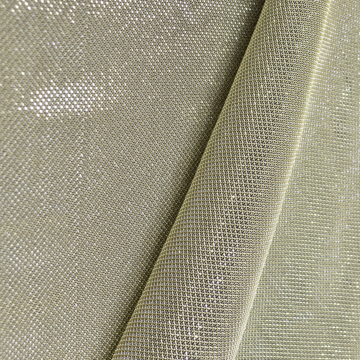 Maschenware Lamé Champagne - Ribes y Casals
