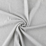 Maschenware Lamé Silber Weiß - Ribes y Casals