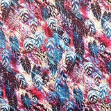 Fuchsia Herbst Wolle gestrickt Stoff Fuchsia - Ribes y Casals