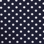 Polka-Dot-Stoff Navy - Ribes y Casals