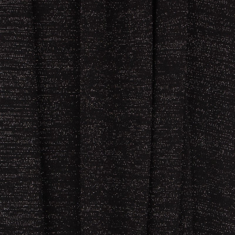 Lurex-Strickstoff Schwarz - Ribes y Casals
