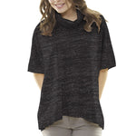 Lurex-Strickstoff Schwarz - Ribes y Casals