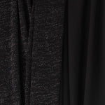 Lurex-Strickstoff Schwarz - Ribes y Casals
