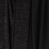 Lurex-Strickstoff Schwarz - Ribes y Casals