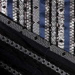 Strickwaren Ethnisch Blau Pailletten Lycra Strickwaren - Ribes y Casals
