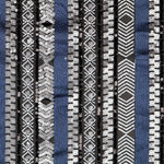 Strickwaren Ethnisch Blau Pailletten Lycra Strickwaren - Ribes y Casals