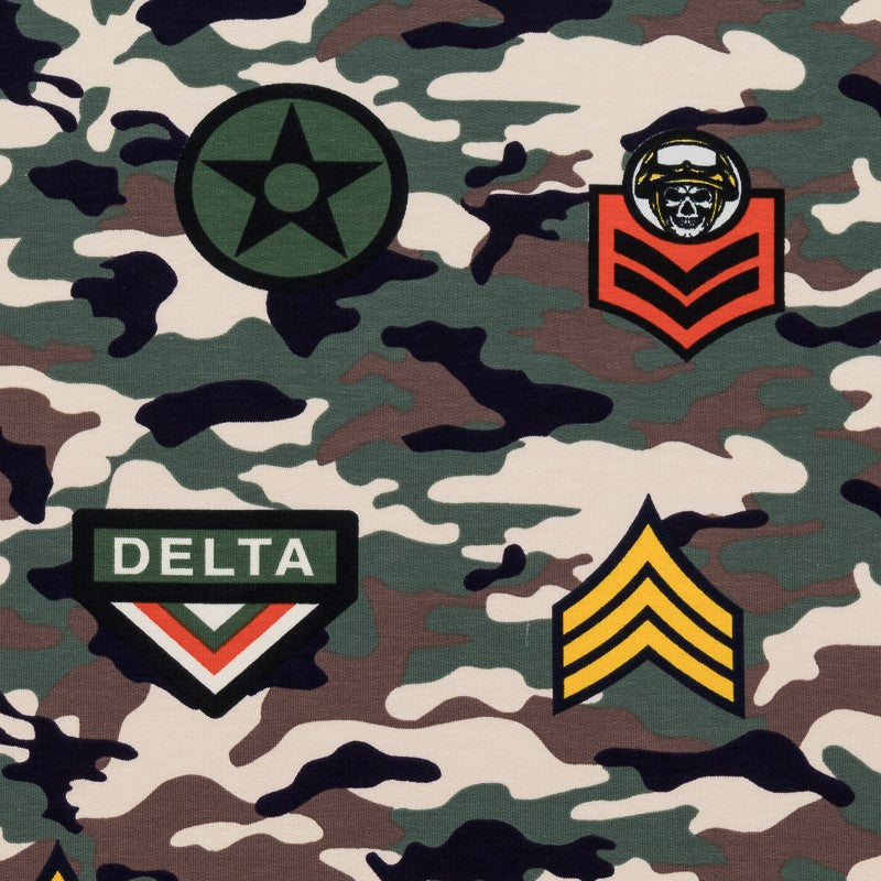 Militärischer Strickstoff Delta Grün - Ribes y Casals